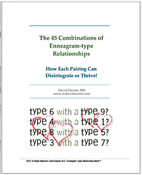 David Daniel's book of advice for growing a loving partnership out of 45 possible combinations of Enneagram relationships