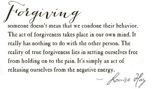 David Daniels on Forgiveness through the Enneagram; Louise Hay Quote