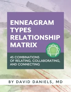 Enneagram Types Relationship Matrix book cover